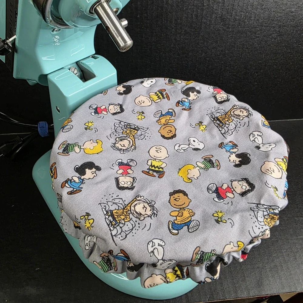 Charlie Brown Characters Red Fireworks KitchenAid Mixer Mixing Bowl Cover Baking